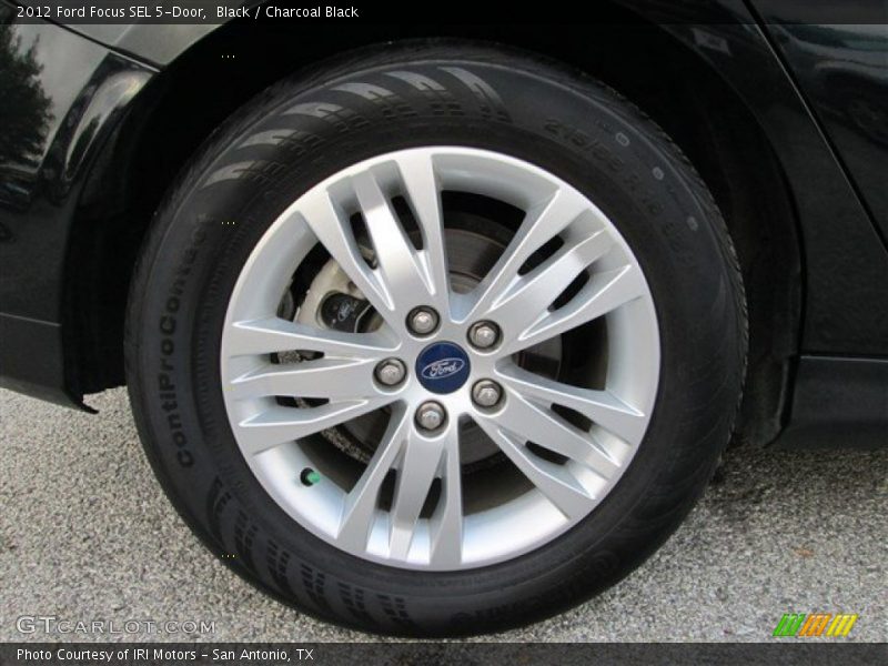 Black / Charcoal Black 2012 Ford Focus SEL 5-Door
