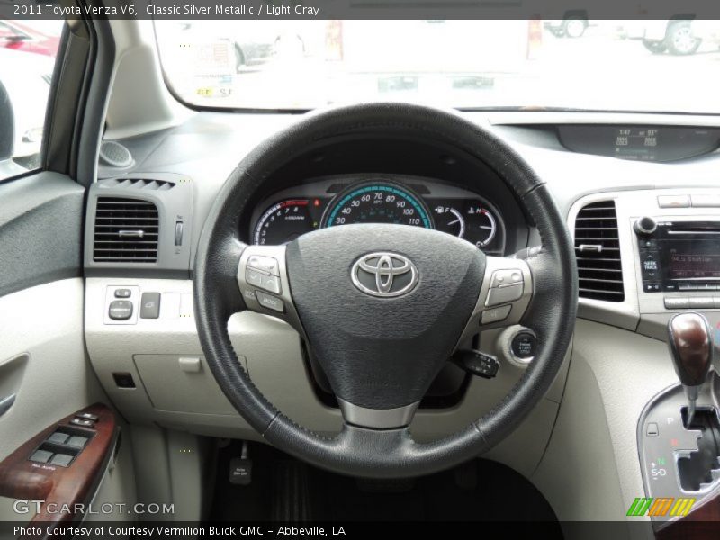 Classic Silver Metallic / Light Gray 2011 Toyota Venza V6