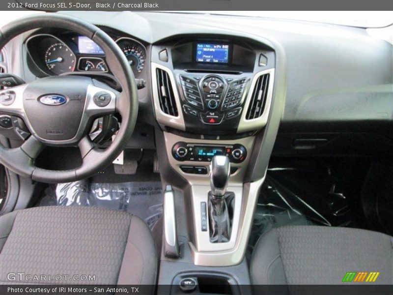 Black / Charcoal Black 2012 Ford Focus SEL 5-Door