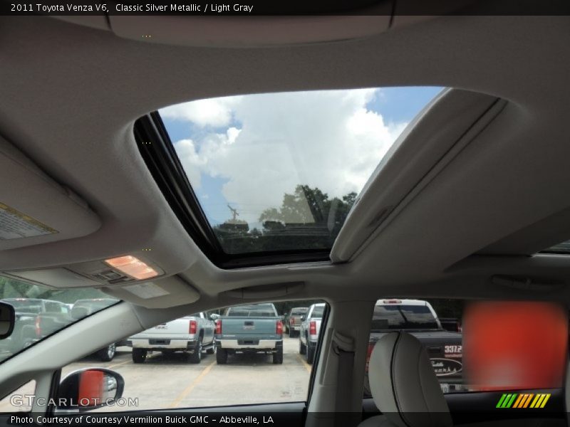 Classic Silver Metallic / Light Gray 2011 Toyota Venza V6