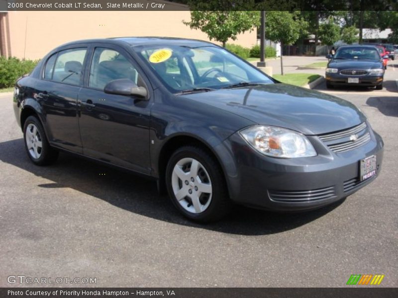 Slate Metallic / Gray 2008 Chevrolet Cobalt LT Sedan