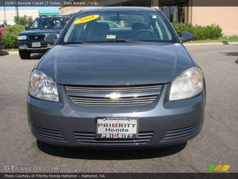 Slate Metallic / Gray 2008 Chevrolet Cobalt LT Sedan