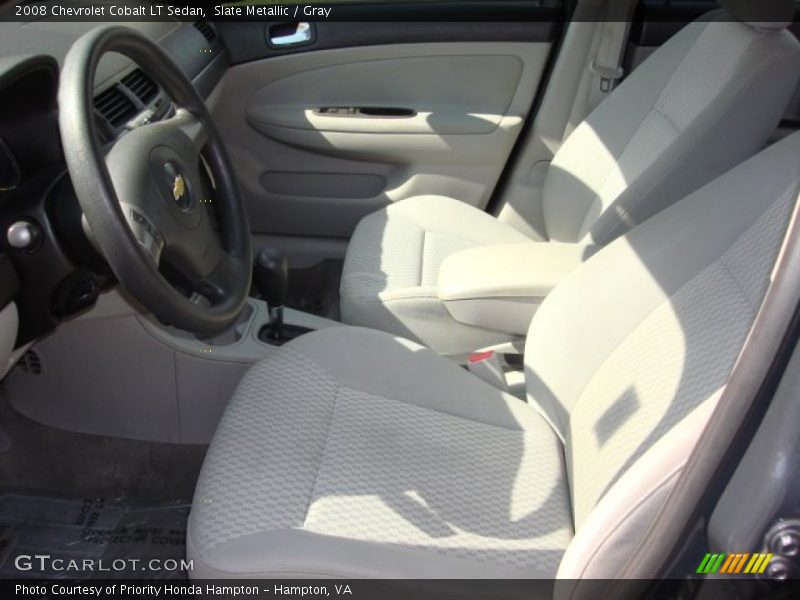 Slate Metallic / Gray 2008 Chevrolet Cobalt LT Sedan