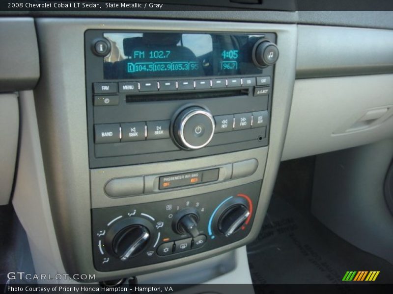 Slate Metallic / Gray 2008 Chevrolet Cobalt LT Sedan