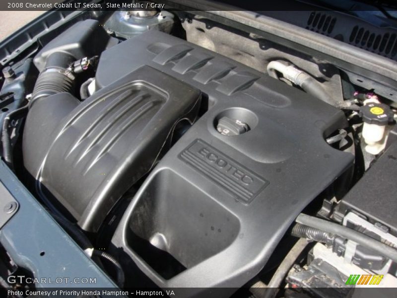 Slate Metallic / Gray 2008 Chevrolet Cobalt LT Sedan