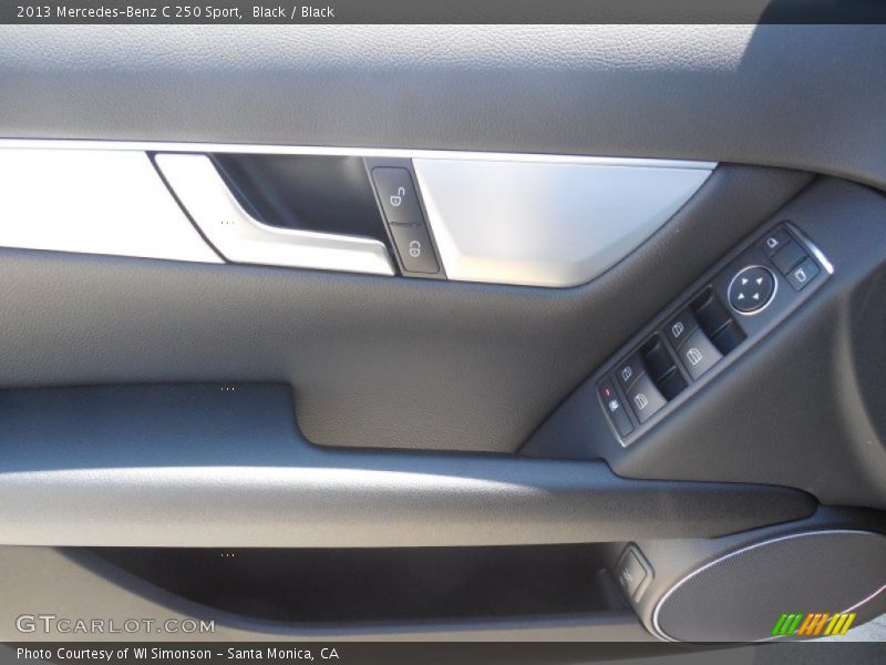 Black / Black 2013 Mercedes-Benz C 250 Sport