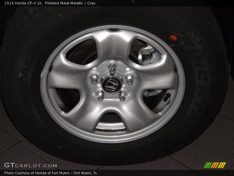 Polished Metal Metallic / Gray 2014 Honda CR-V LX
