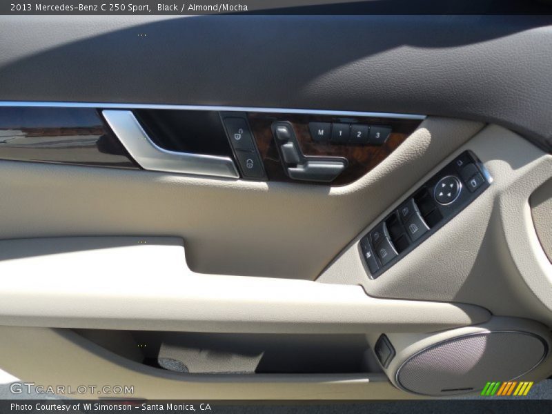 Black / Almond/Mocha 2013 Mercedes-Benz C 250 Sport