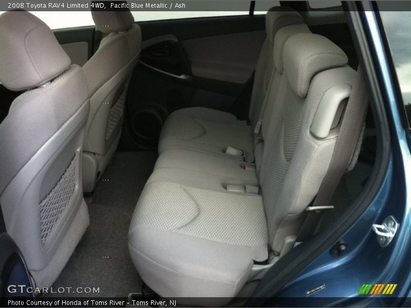 Pacific Blue Metallic / Ash 2008 Toyota RAV4 Limited 4WD