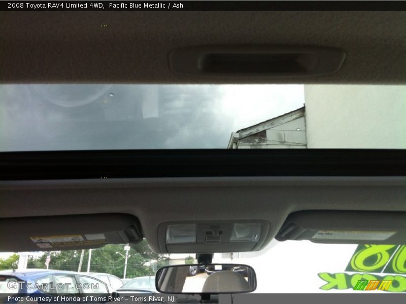 Pacific Blue Metallic / Ash 2008 Toyota RAV4 Limited 4WD