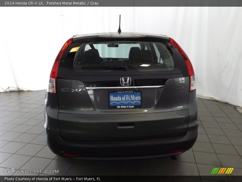 Polished Metal Metallic / Gray 2014 Honda CR-V LX
