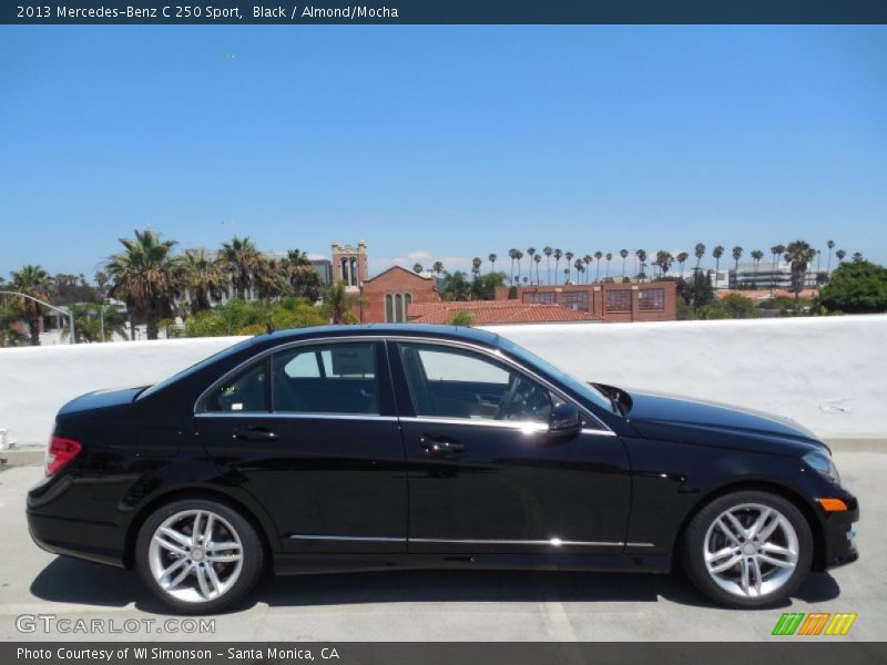 Black / Almond/Mocha 2013 Mercedes-Benz C 250 Sport