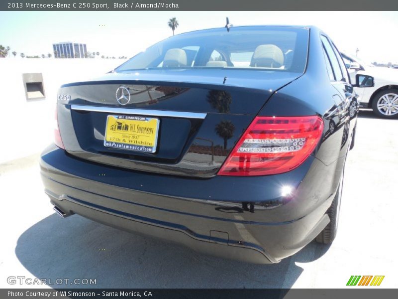 Black / Almond/Mocha 2013 Mercedes-Benz C 250 Sport
