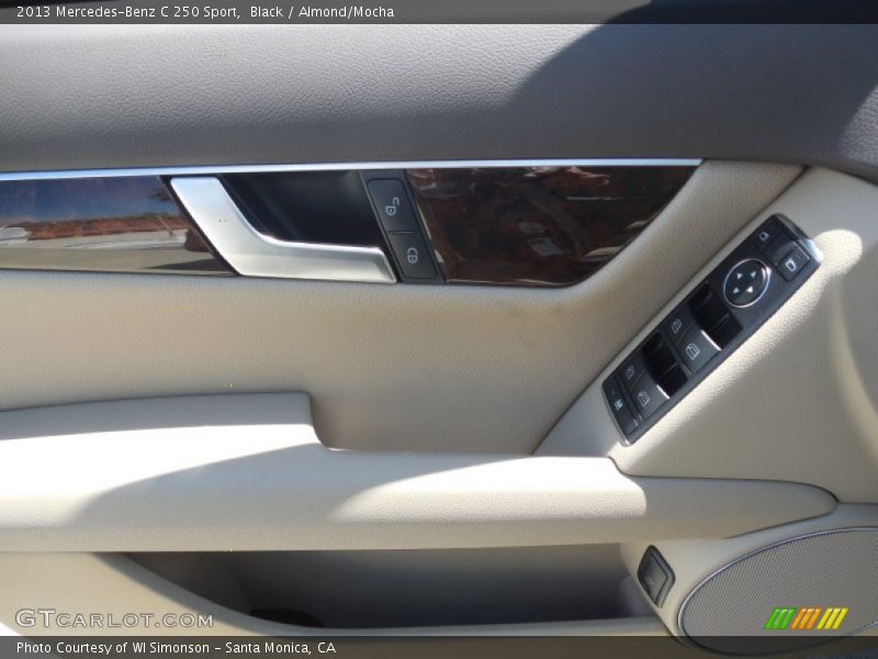 Black / Almond/Mocha 2013 Mercedes-Benz C 250 Sport