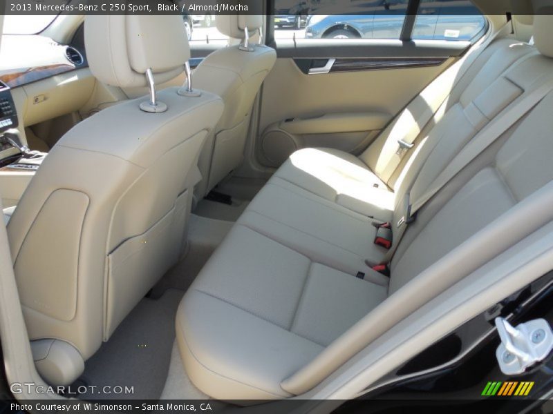 Black / Almond/Mocha 2013 Mercedes-Benz C 250 Sport