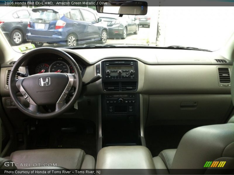 Amazon Green Metallic / Olive 2006 Honda Pilot EX-L 4WD