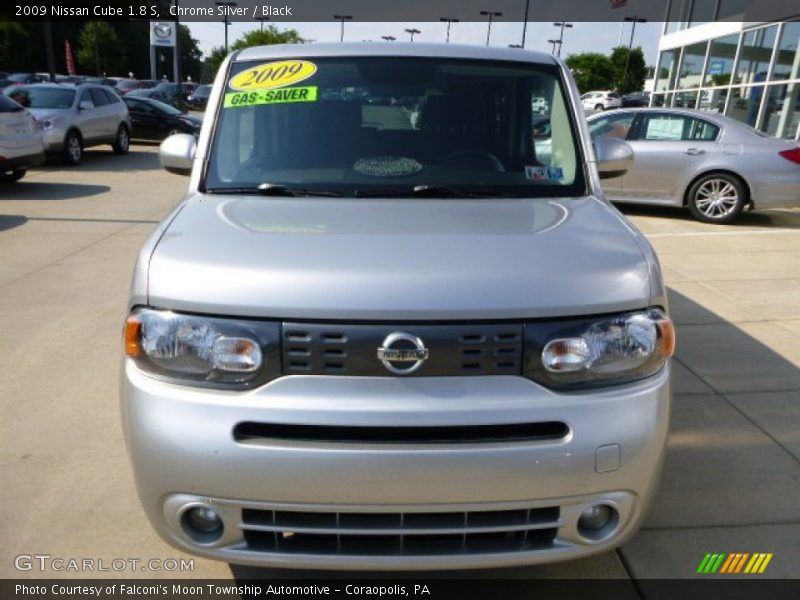 Chrome Silver / Black 2009 Nissan Cube 1.8 S