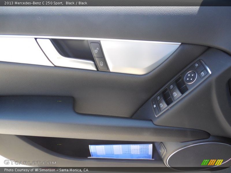 Black / Black 2013 Mercedes-Benz C 250 Sport