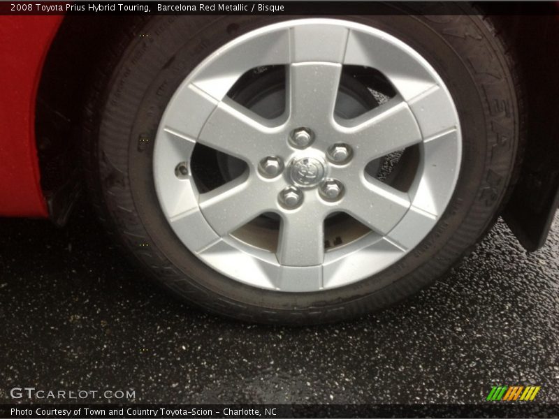 Barcelona Red Metallic / Bisque 2008 Toyota Prius Hybrid Touring