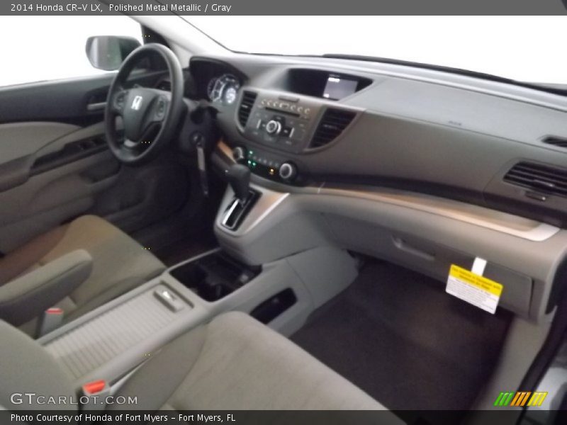 Polished Metal Metallic / Gray 2014 Honda CR-V LX