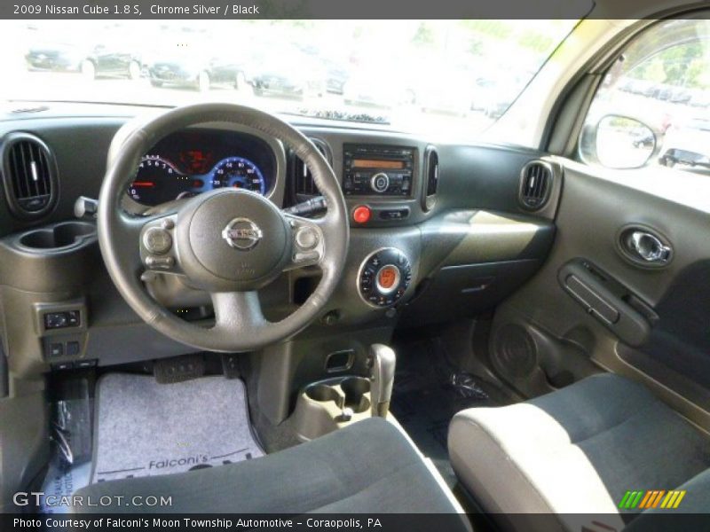 Chrome Silver / Black 2009 Nissan Cube 1.8 S