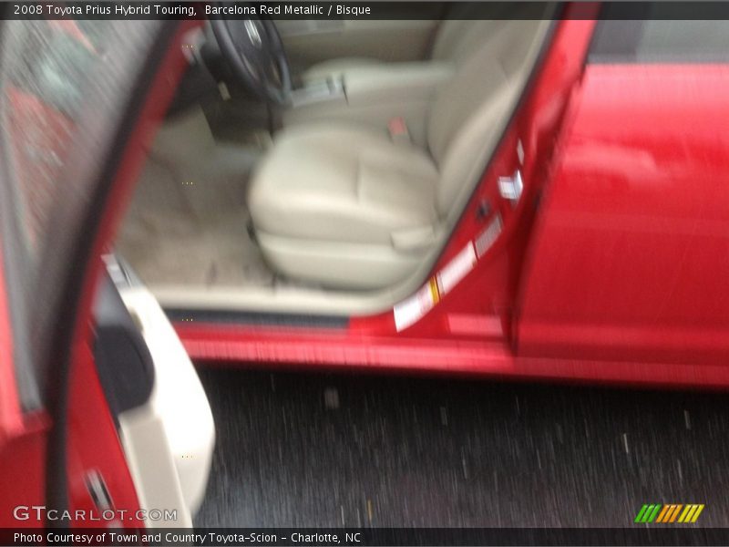Barcelona Red Metallic / Bisque 2008 Toyota Prius Hybrid Touring