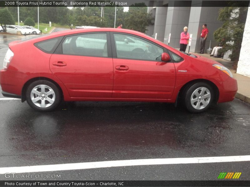 Barcelona Red Metallic / Bisque 2008 Toyota Prius Hybrid Touring