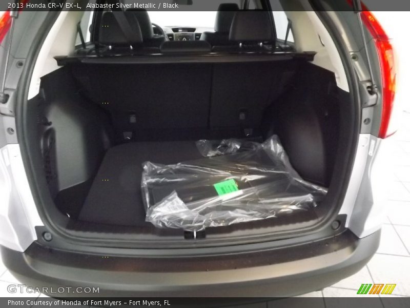 Alabaster Silver Metallic / Black 2013 Honda CR-V EX-L