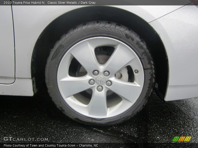 Classic Silver Metallic / Dark Gray 2010 Toyota Prius Hybrid IV