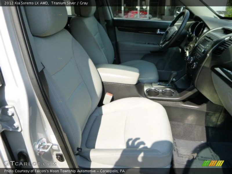 Titanium Silver / Gray 2012 Kia Sorento LX AWD