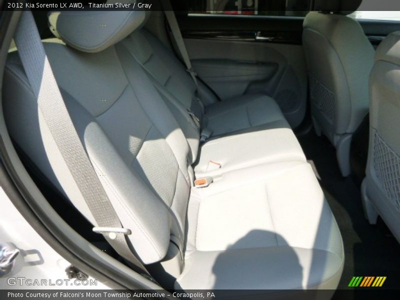 Titanium Silver / Gray 2012 Kia Sorento LX AWD