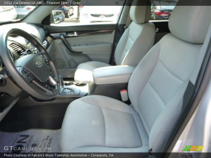 Titanium Silver / Gray 2012 Kia Sorento LX AWD