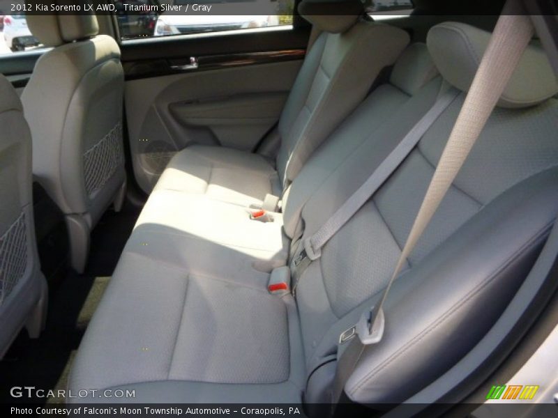 Titanium Silver / Gray 2012 Kia Sorento LX AWD