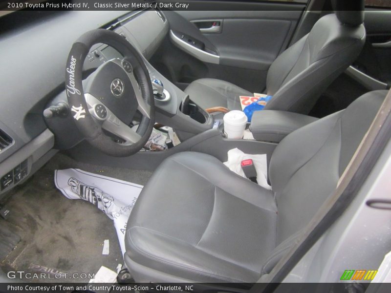Classic Silver Metallic / Dark Gray 2010 Toyota Prius Hybrid IV