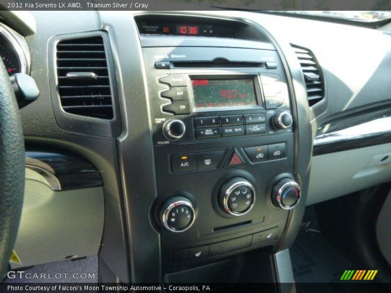 Titanium Silver / Gray 2012 Kia Sorento LX AWD