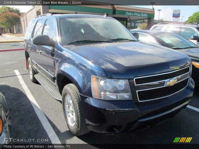 Dark Blue Metallic / Ebony 2008 Chevrolet Tahoe LS