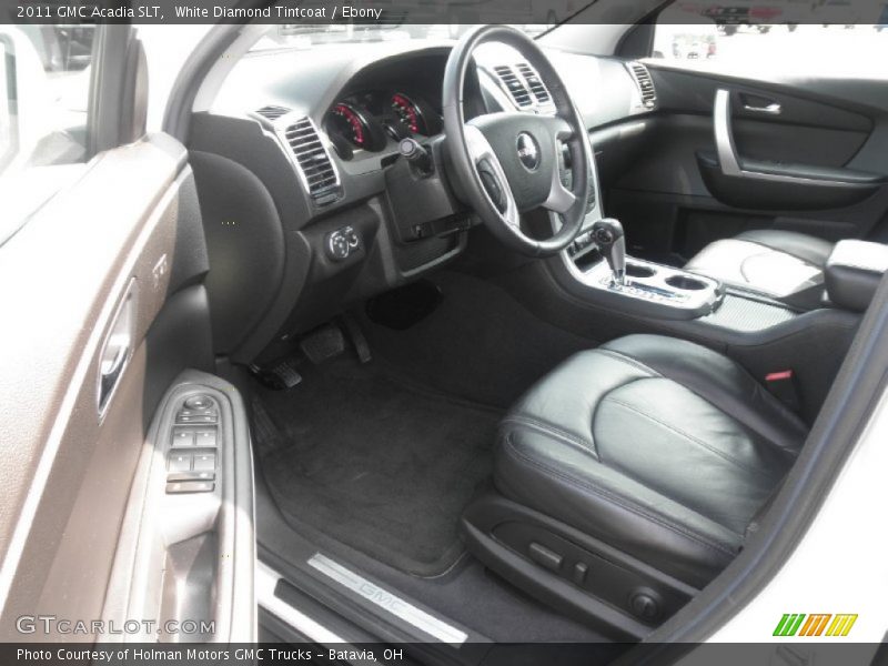 White Diamond Tintcoat / Ebony 2011 GMC Acadia SLT