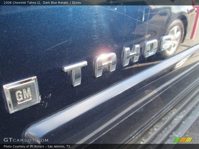 Dark Blue Metallic / Ebony 2008 Chevrolet Tahoe LS