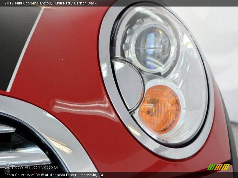 Chili Red / Carbon Black 2012 Mini Cooper Hardtop