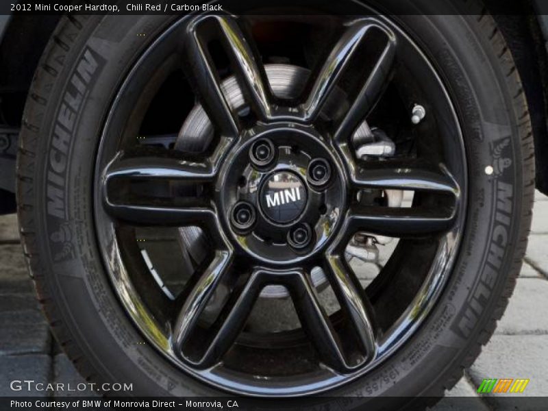 Chili Red / Carbon Black 2012 Mini Cooper Hardtop