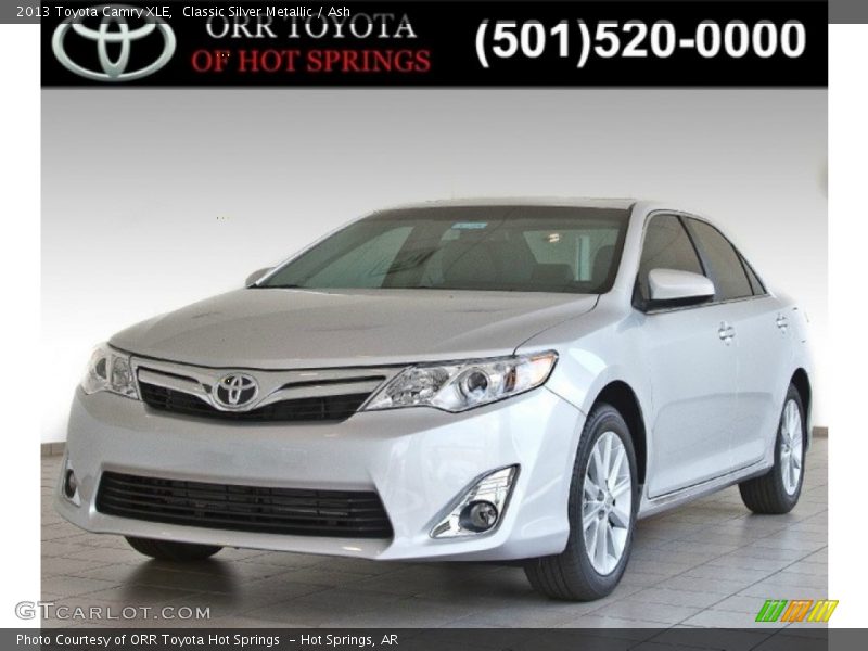 Classic Silver Metallic / Ash 2013 Toyota Camry XLE