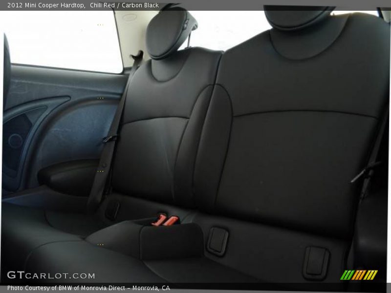 Chili Red / Carbon Black 2012 Mini Cooper Hardtop