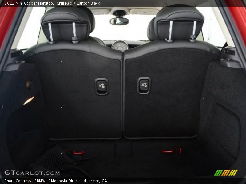Chili Red / Carbon Black 2012 Mini Cooper Hardtop