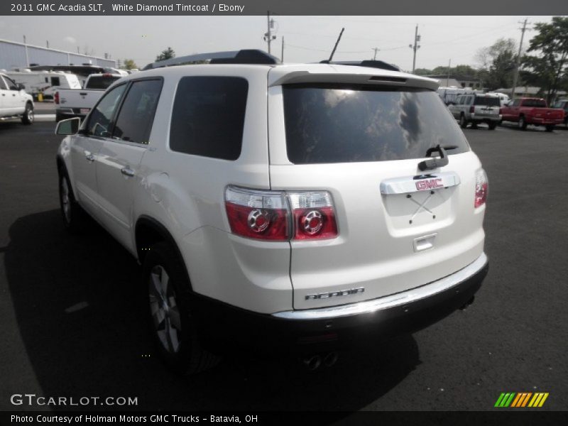 White Diamond Tintcoat / Ebony 2011 GMC Acadia SLT