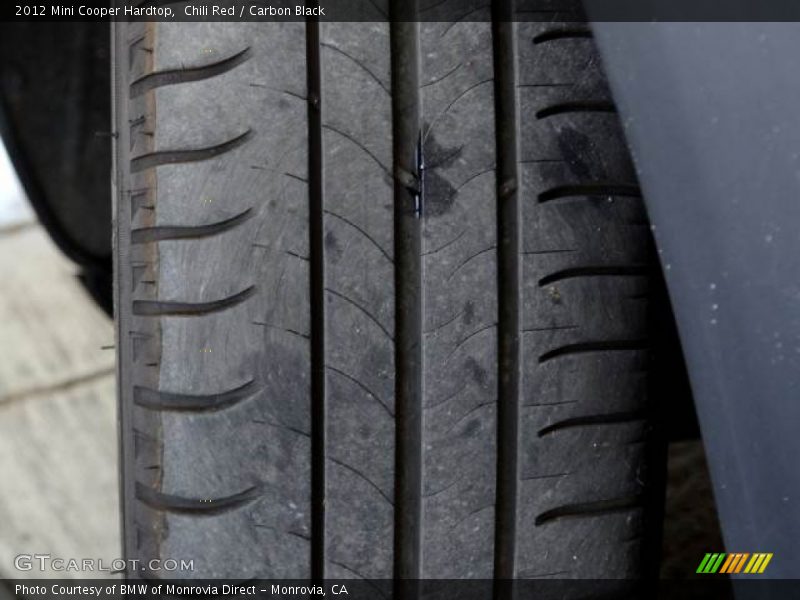 Chili Red / Carbon Black 2012 Mini Cooper Hardtop