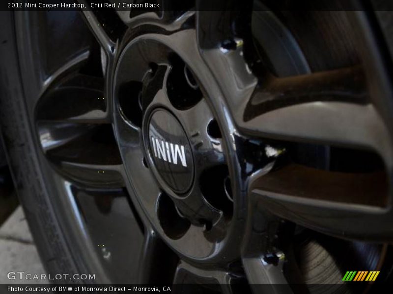 Chili Red / Carbon Black 2012 Mini Cooper Hardtop