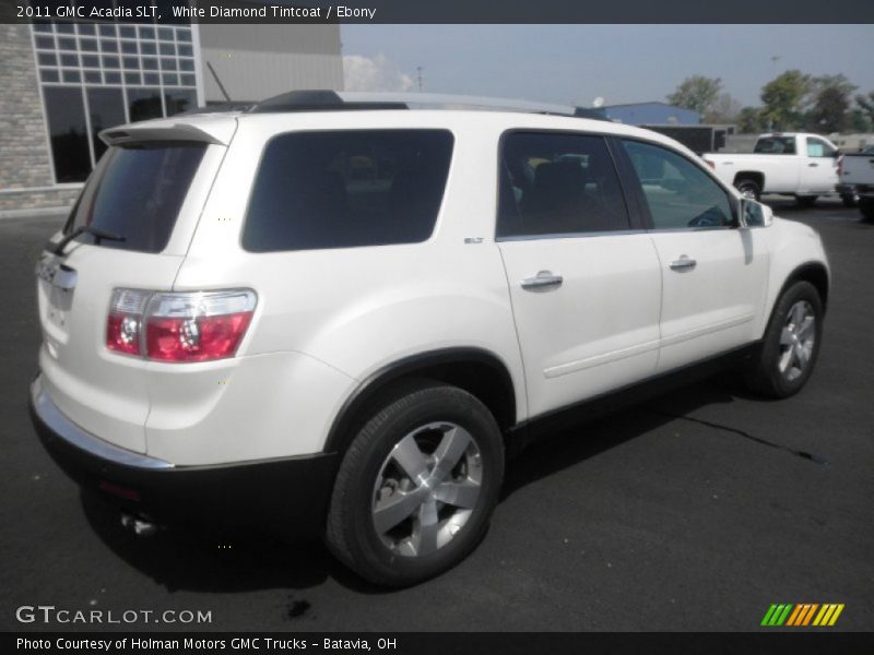 White Diamond Tintcoat / Ebony 2011 GMC Acadia SLT