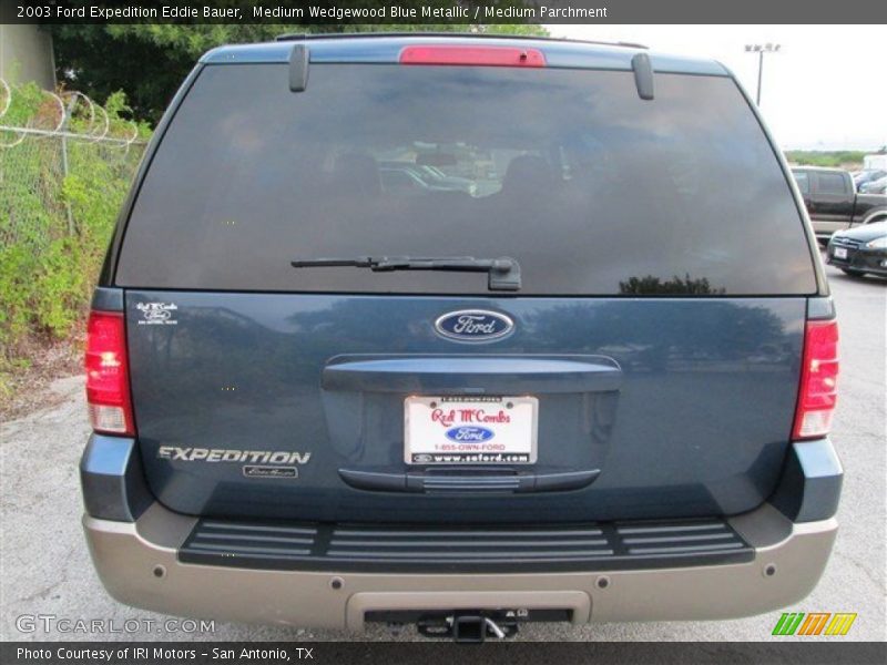 Medium Wedgewood Blue Metallic / Medium Parchment 2003 Ford Expedition Eddie Bauer