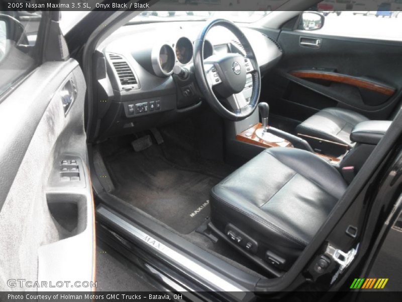 Onyx Black / Black 2005 Nissan Maxima 3.5 SL