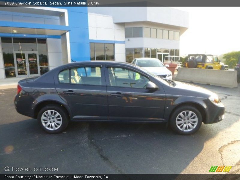 Slate Metallic / Gray 2009 Chevrolet Cobalt LT Sedan